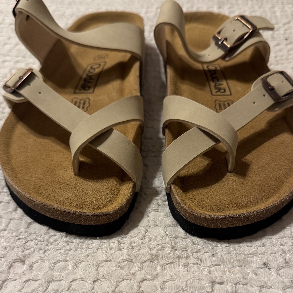 CloudAir Stylish Tan Women Sandals - Picture 6 of 6
